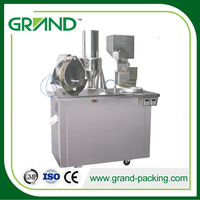 Máquina de rellenar de la cápsula semi automática del gránulo del polvo farmacéutico de CGN-208D pequeña